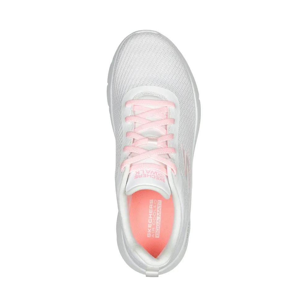 Skechers GO Walk Flex Alani “White / Pink (124952 Wpk)” (124952WPK)