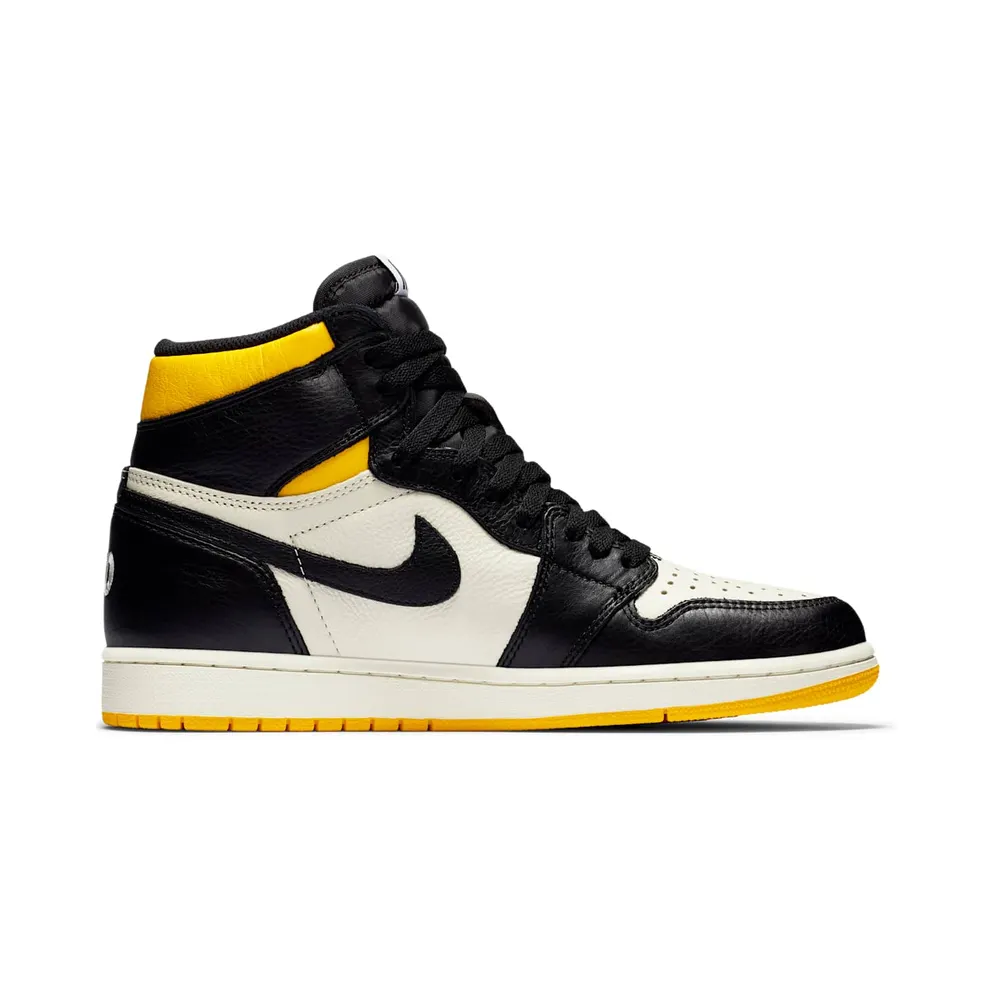 Jordan 1 Retro High “Not for Resale” Varsity Maize Sail/Black-Varsity Maize (861428-107)