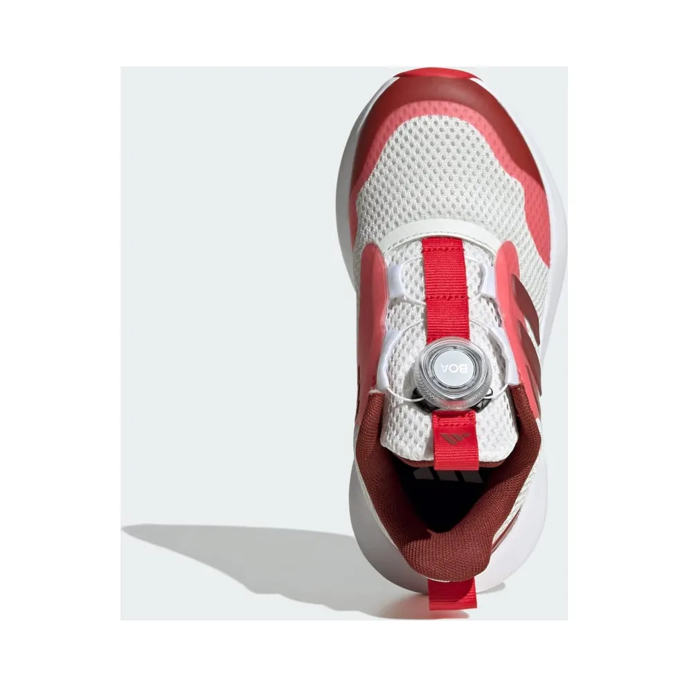 Adidas Fortarun 3.0 Boa Shoes Kids Core White / Preloved Ruby / Pure Ruby (JP5803)
