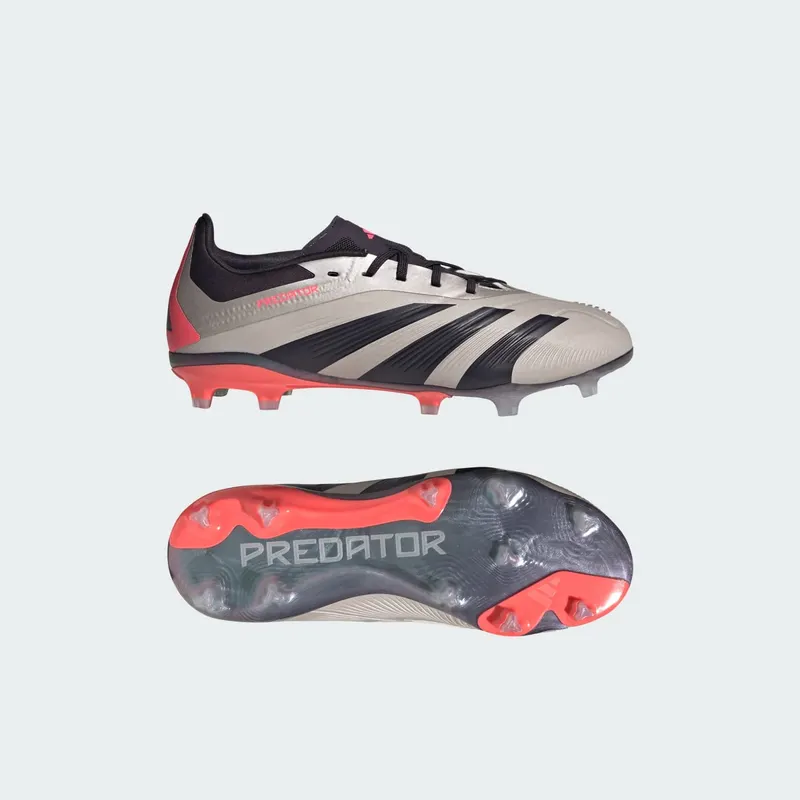adidas Predator Elite FG Platinum Metallic Aurora Black Carbon (IF6361)