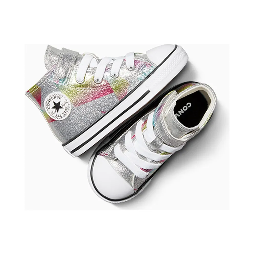 Converse Chuck Taylor All Star Easy-On Prism Glitter Pure Silver/aqua Soul/white