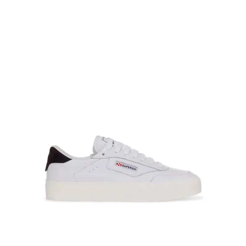Superga – Club S Up Comfort Leren Sneaker – Women – Shoes – White (S5135EW-AIF)