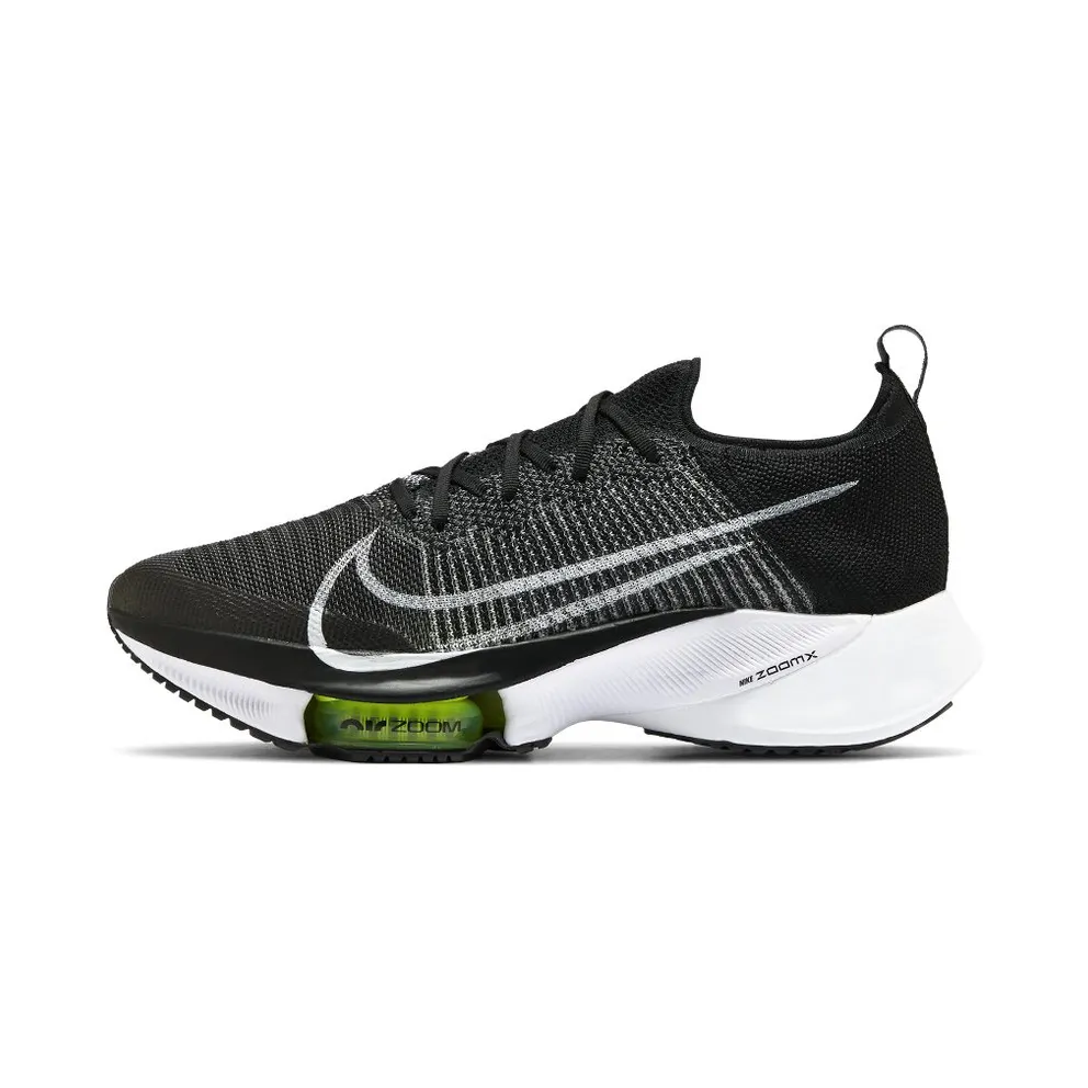 Nike Air Zoom Tempo Next% Black White Black/Volt-White (CI9923-001)