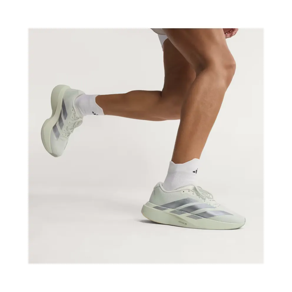 adidas Adizero Evo SL Running “Crystal Jade / Tech Grey Metallic / Wonder Silver” (KI4535)