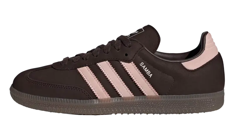 adidas Samba OG “Aurora Coffee”: koffie en zachtroze voor haar