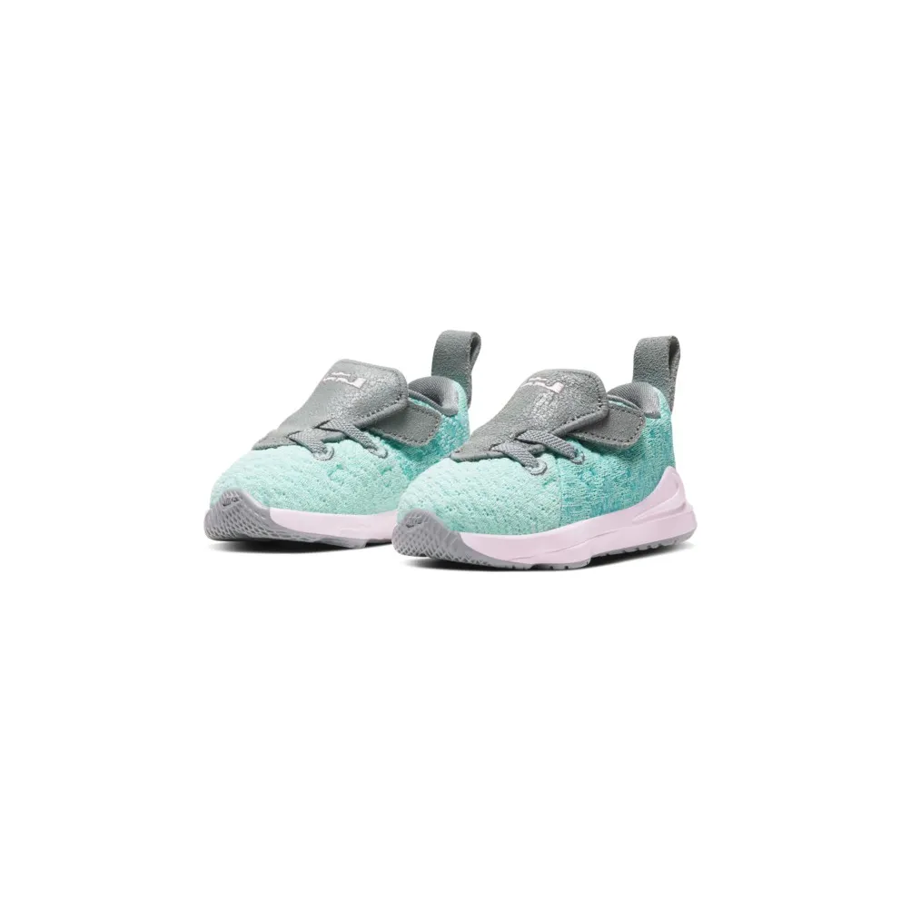 Nike LeBron 17 South Beach (TD) Light Aqua/Particle Grey (BQ5596-444)