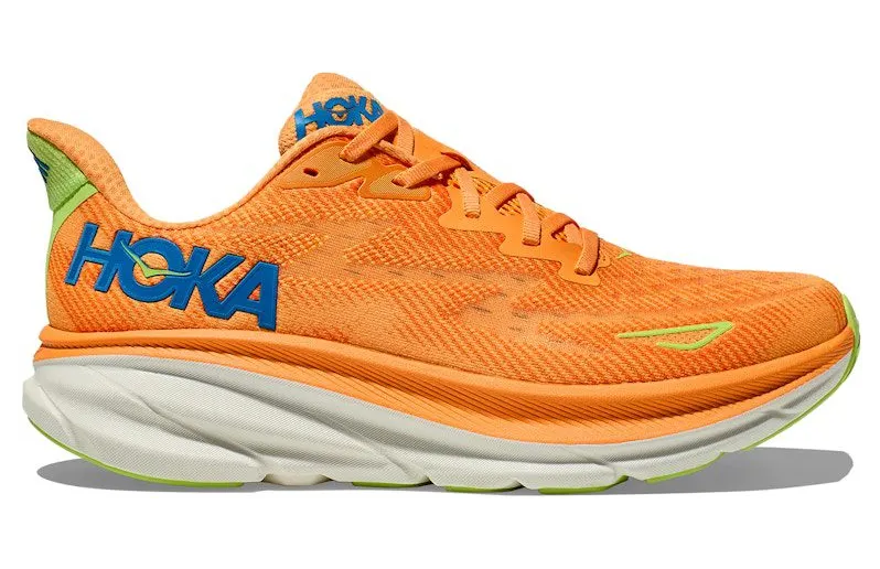 Hoka One Clifton 9 Solar Flare Lettuce (1127895-SLRL)
