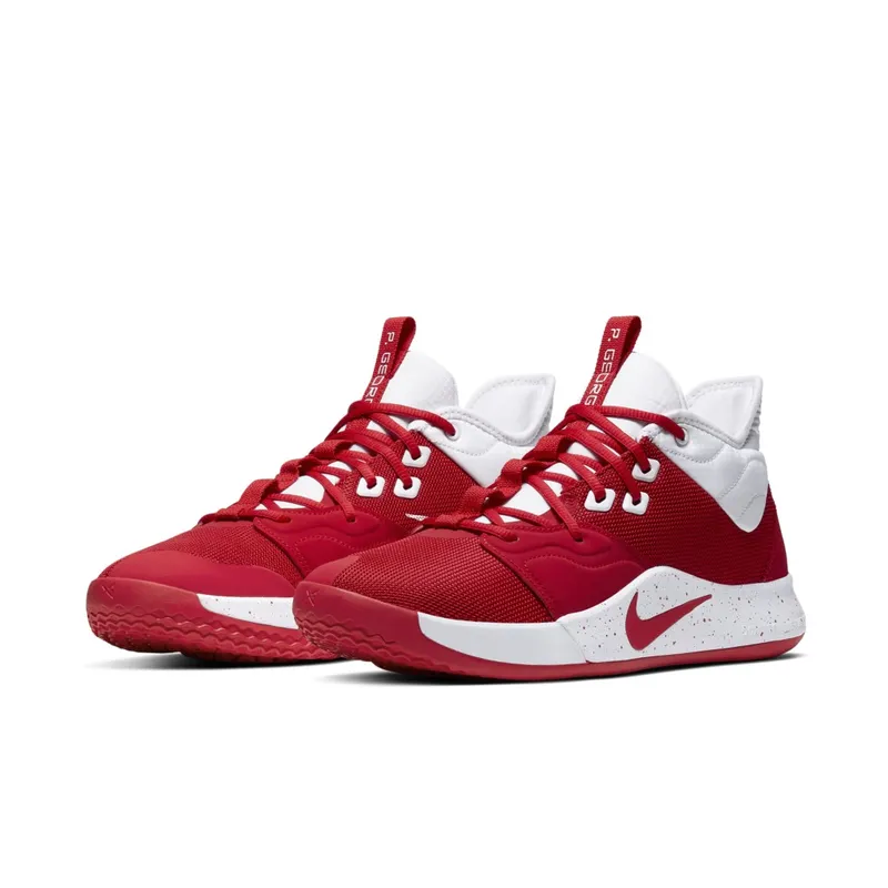 Nike PG 3 Team University Red White University Red/White-University Red (CN9512-601)