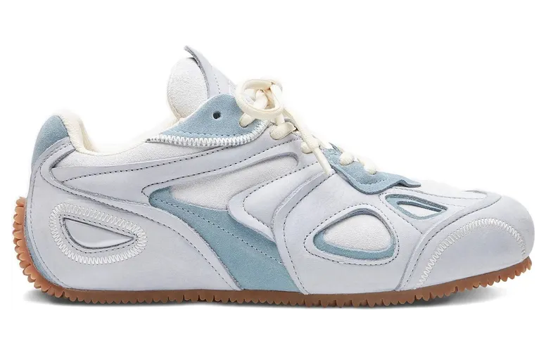 Axel Arigato Slow Runner Perforated Suede “Blue/White” (F3681001)