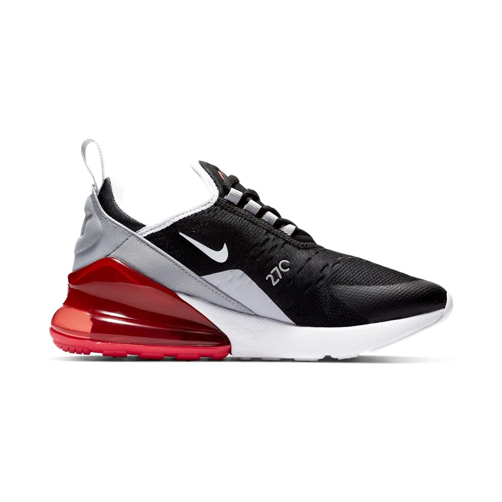 Nike Air Max 270 Black Ember Glow Wolf Grey (GS) Black/Ember Glow-Wolf Grey-White (943345-013)