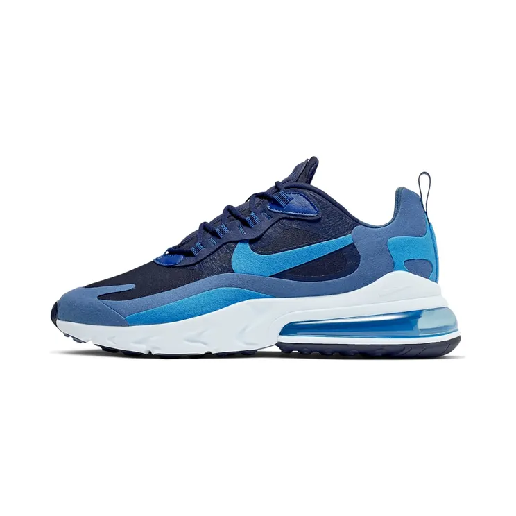 Nike Air Max 270 React “Blue Void / Game Royal / Blue Tint / Photo Blue” (AO4971-400)
