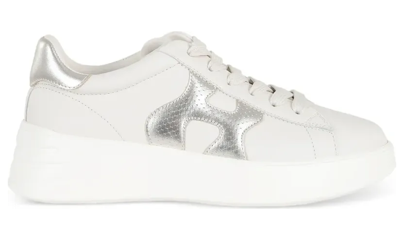 Hogan Rebel sneakers met geperforeerd logo – Wit (HXW5620DN6PNCS)