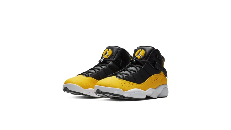 Jordan 6 Rings Taxi University Gold/Black-White (322992-700)