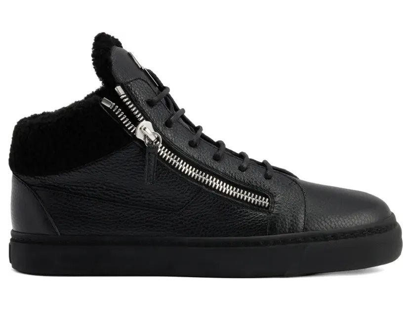 Giuseppe Zanotti Kriss Sneakers mit Reißverschluss – Schwarz (RM60022H01)