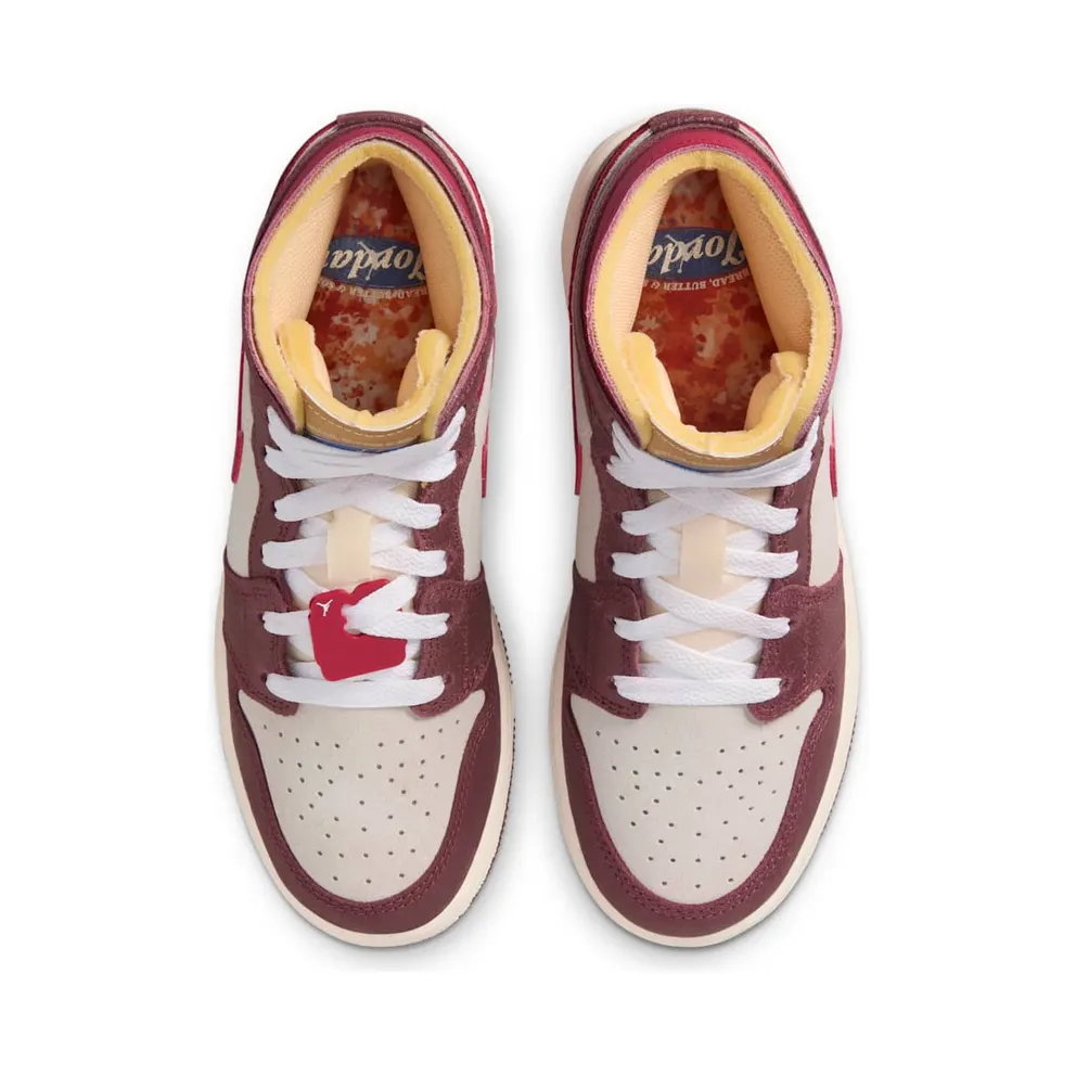 Jordan 1 Mid SE GS “Bread, Butter & Sole” (HF3196-100)
