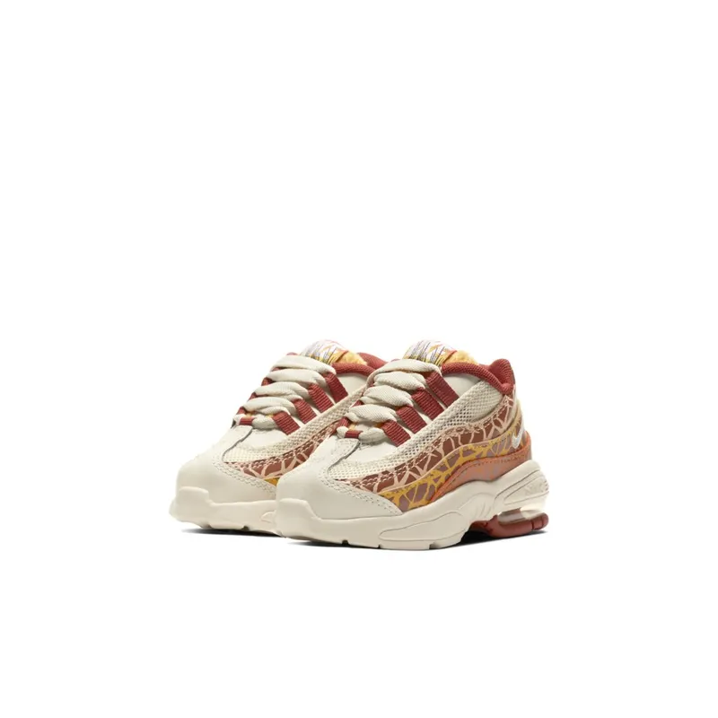 Nike Air Max 95 Giraffe (TD) Light Cream/Russet-Rugged Orange-Pollen Rise (CU4680-200)