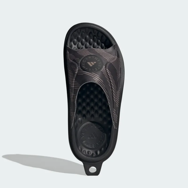 Adidas adidas by Stella McCartney Slides Black / Black / Brown (IF6066)