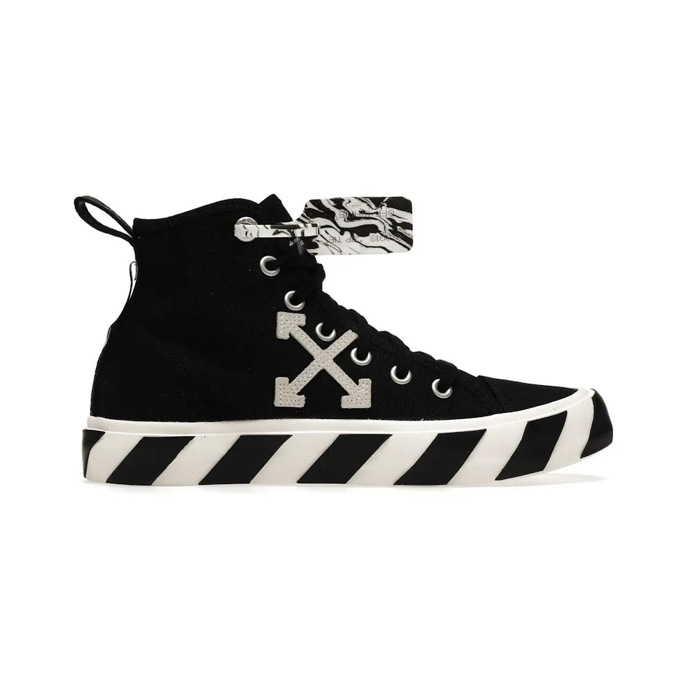 OFF-WHITE Vulcanized Mid Top Black White (OMIA119F21FAB0011001)