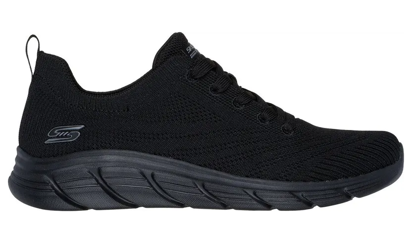 Skechers BOBS Sport B Flex Lo – Graceful Stride – Zwart – “Zwart” (117591 BBK)