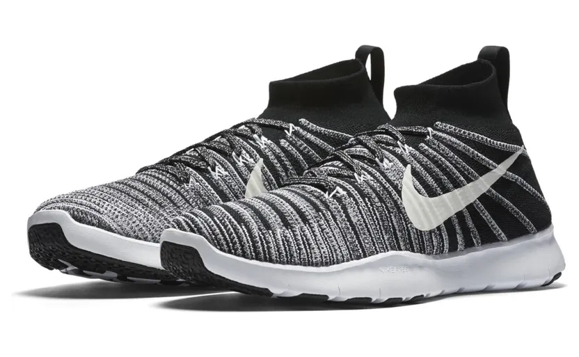 Nike Free Train Force Flyknit Black/White-Volt