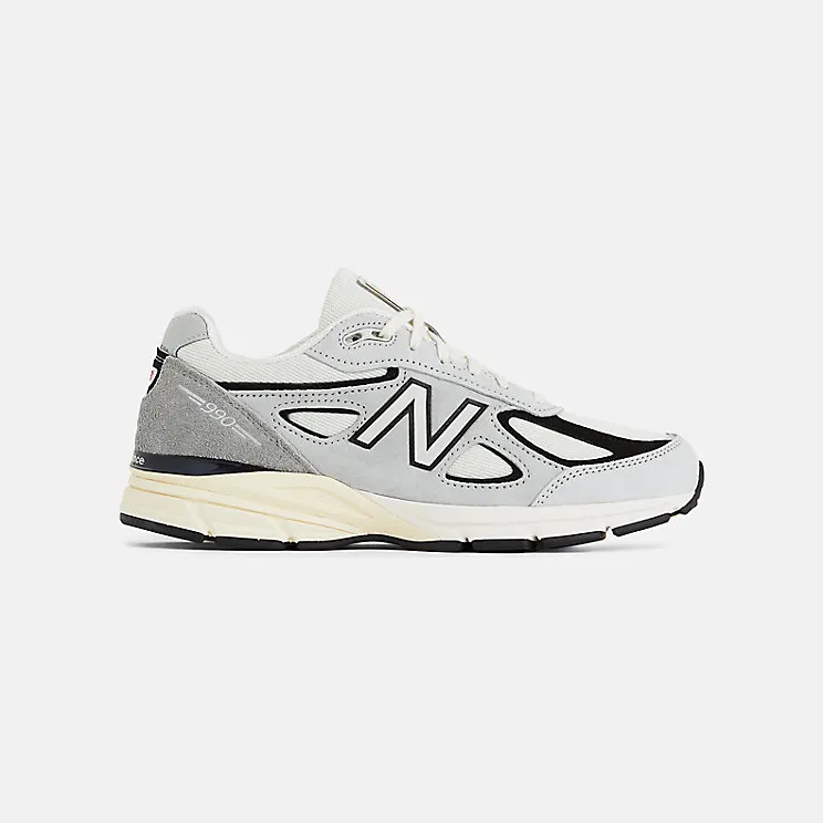 New Balance 990v4 “Made in USA – Grey / Black” (U990TG4)