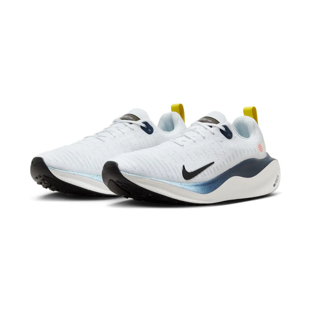 Nike ReactX Infinity Run 4 White Navy Speed Yellow (HJ9071-100)