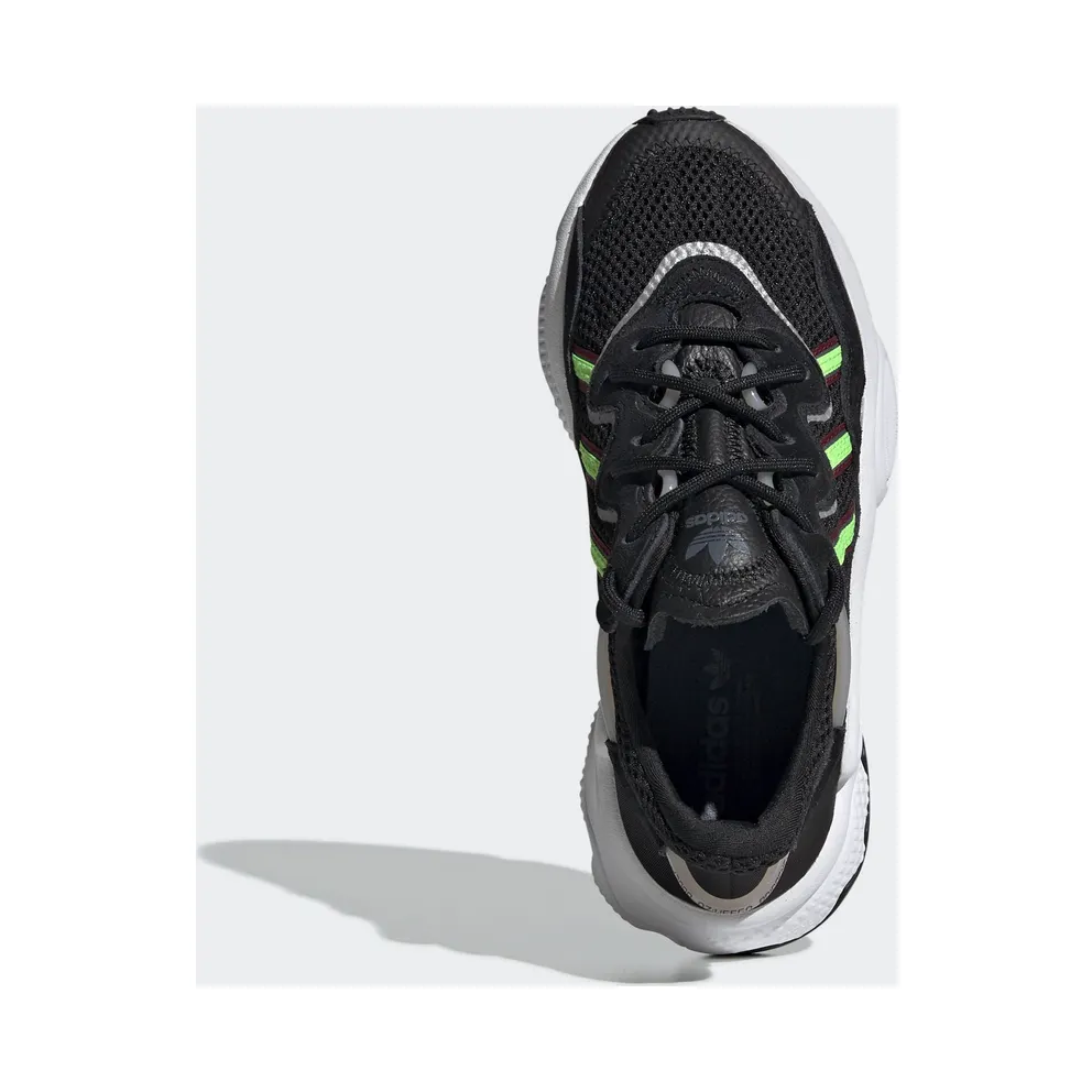 adidas Ozweego Core Black Solar Green (Youth) Core Black/Solar Green/Onix (EE7772)