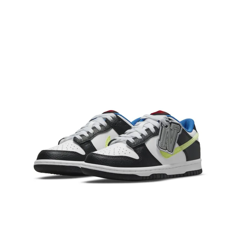 Nike Dunk Low Signal Blue Lemon Twist (GS) (DQ0977-100)