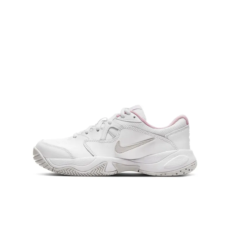 NikeCourt Jr. Lite 2 “White/Pink Foam/Photon Dust” (CD0440-100)
