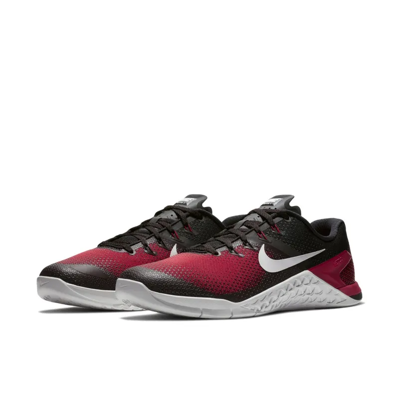 Nike  Metcon 4 Black Hyper Crimson Black/Vast Grey-Hyper Crimson (AH7453-002)