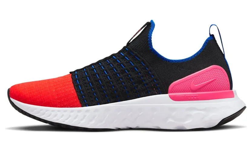 Nike React Phantom Run Flyknit 2 Black Hyper Pink (DX2354-001)
