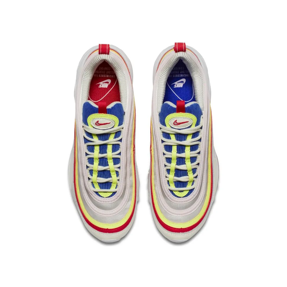 Nike Air Max 97 Corduroy White (W) Sail/Volt Glow-Arctic Pink (AQ4137-101)