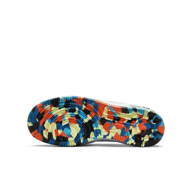 Nike Air Force 1 Low Multicolor Swooshes (GS) (DM7597-100)