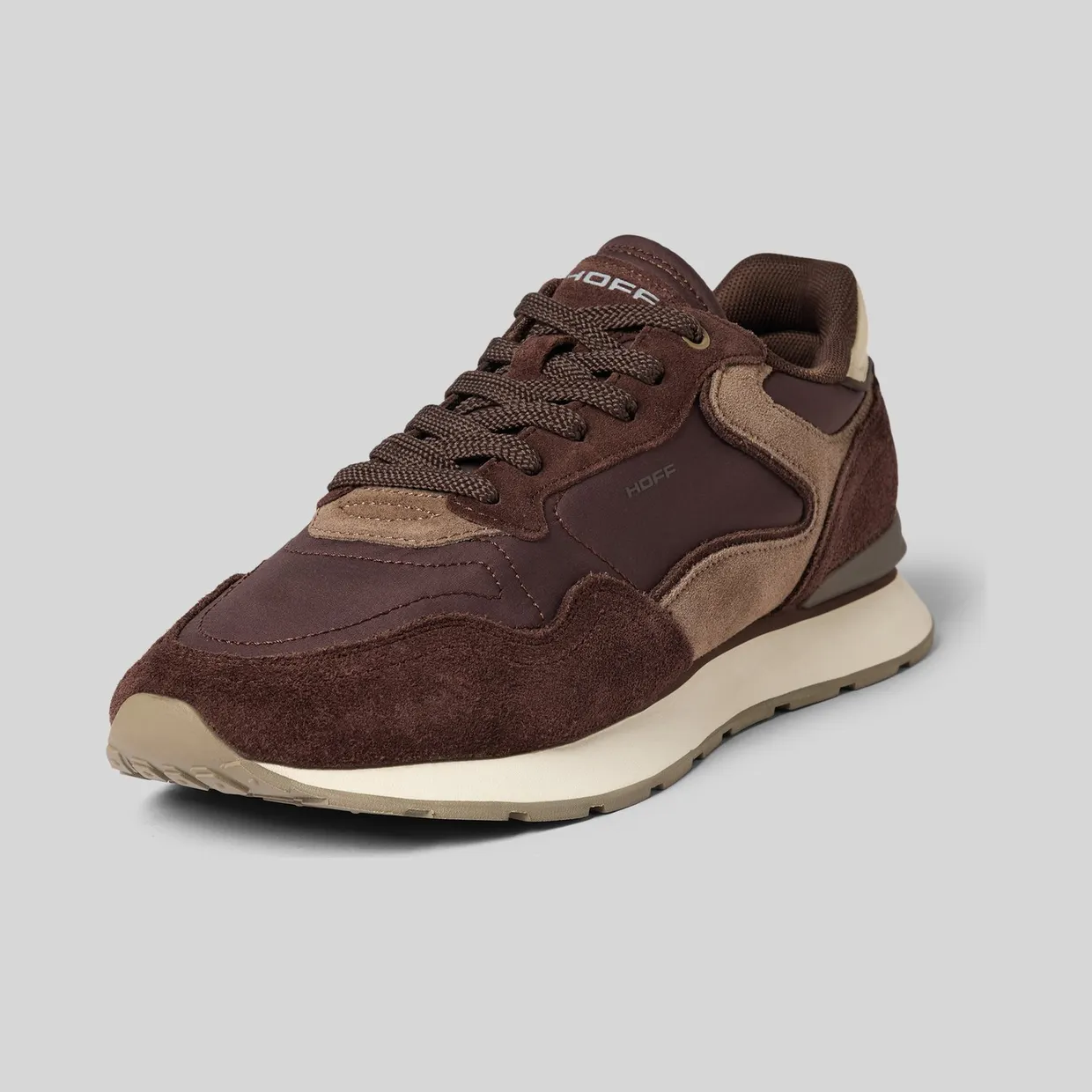 Hoff Sneakers van leermix met logodetail model ‘City’ (22602433) (2)