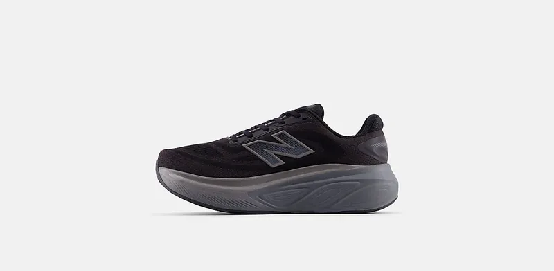 New Balance Fresh Foam More v6 Black Castlerock Black Metallic (MMORLA6)