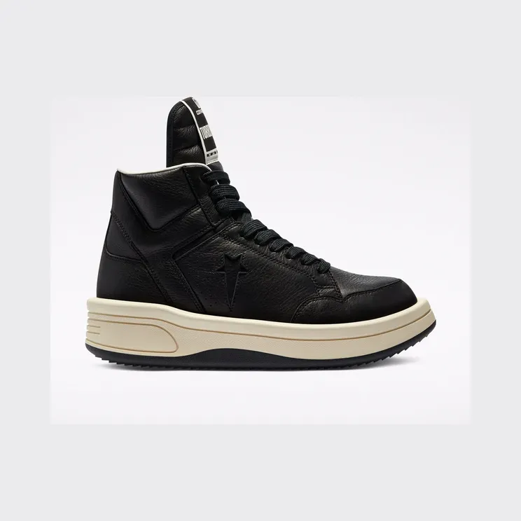Converse TURBOWPN Hi Rick Owens DRKSHDW Black (172342C)