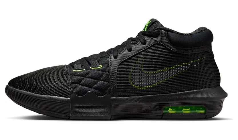 Nike LeBron Witness 8 “Black / Volt” (FB2239-002)