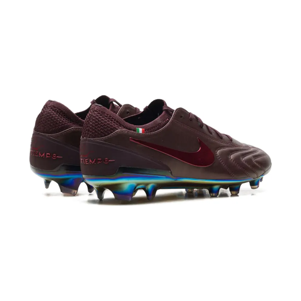 Nike Tiempo Legend 10 Elite Luxe FG Made in Italy “Montebelluna – Port Wine” (FZ1487-600)