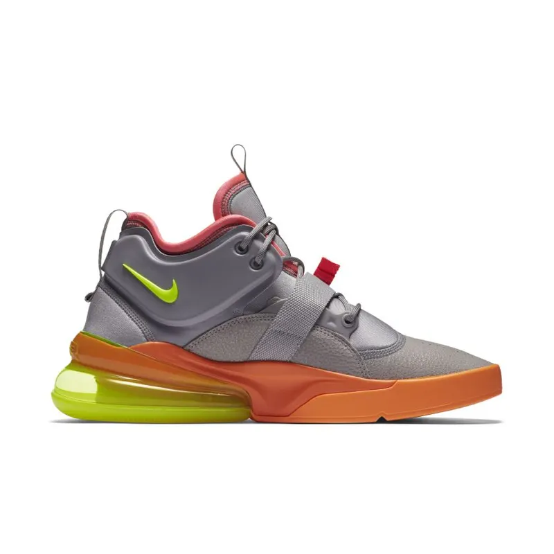 Nike Air Force 270 Sherbert Atmosphere Grey/Total Orange-Hot Punch-Volt (AH6772-007)