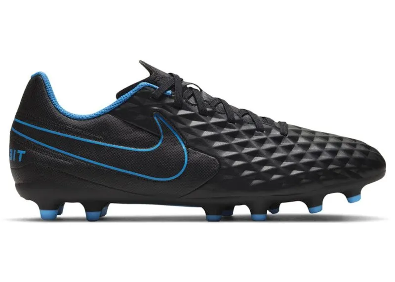 Nike Tiempo Legend 8 Club FG MG Black Light Photo Blue (AT6107-090)