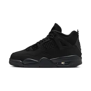 Air Jordan 4 Retro GS Black Cat (2025) “Black / Light Graphite” (IB4171-010)