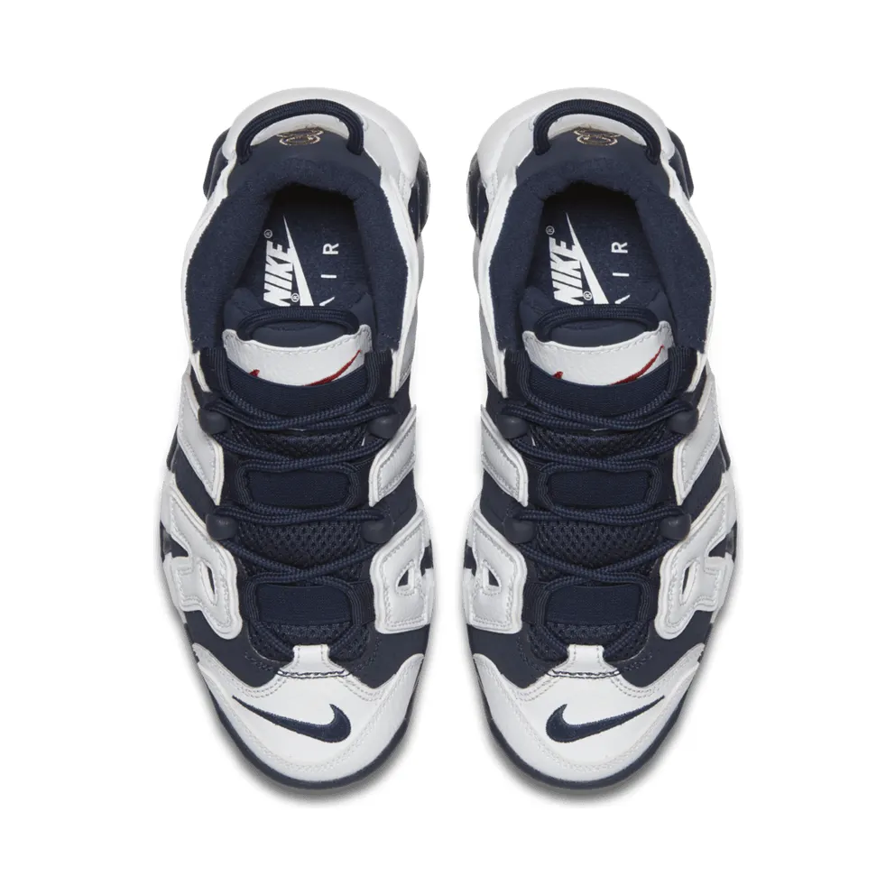 Nike Air More Uptempo Olympic 2020 (GS) White/Metallic Gold-University Red-Midnight Navy (415082-104)