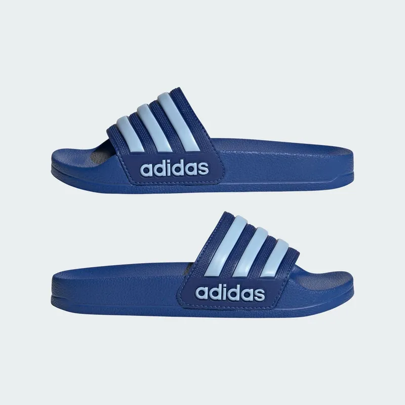 Adidas ADILETTE SHOWER Slides Royal Blue / Glow Blue / Royal Blue (JP5782)