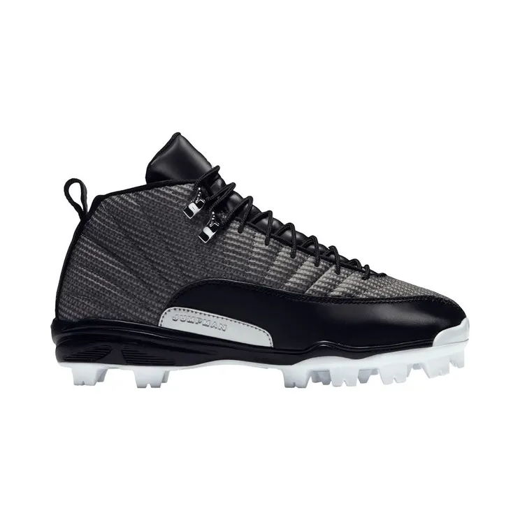 Jordan 12 Retro MCS Black Metallic Silver (854566-010)