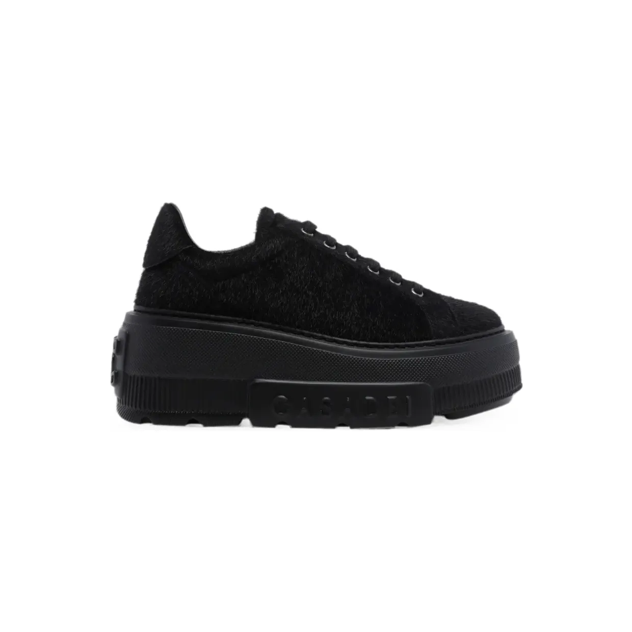 Casadei Nexus Dome Plateau-Sneakers “Black” (2X063J070NC3114)