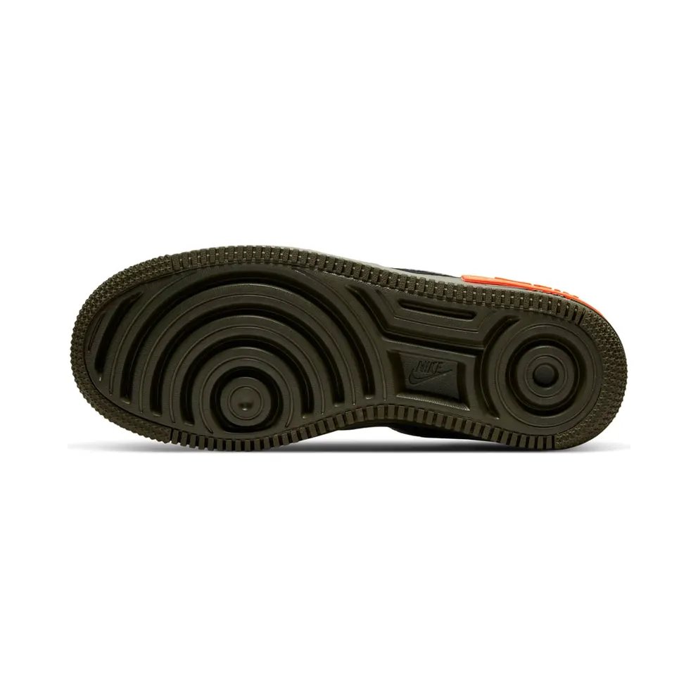 Nike Air Force 1 Shadow Black Hyper Crimson Cargo Khaki (W) Black/Hyper Crimson-Cargo Khaki-Back (CQ3317-001)