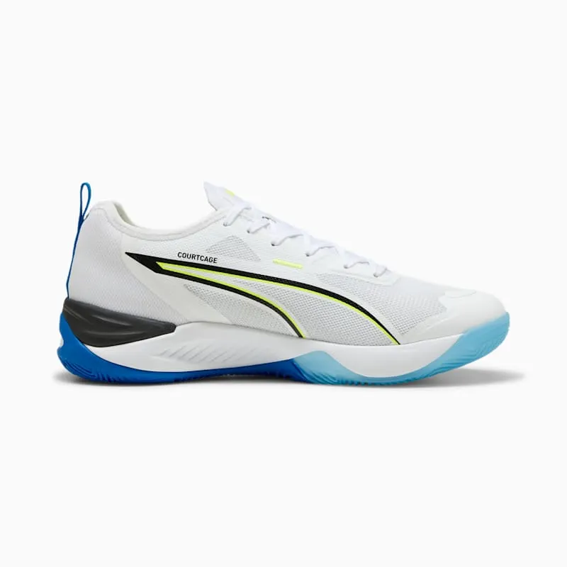 Puma Eliminate Nitro 4 Game On White Glowing Red Ultra Blue (108885-01)