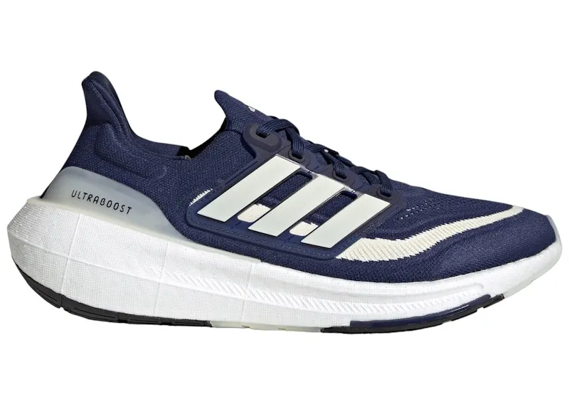 adidas Ultra Boost Light Dark Blue Cream White Core Black (HP9203)