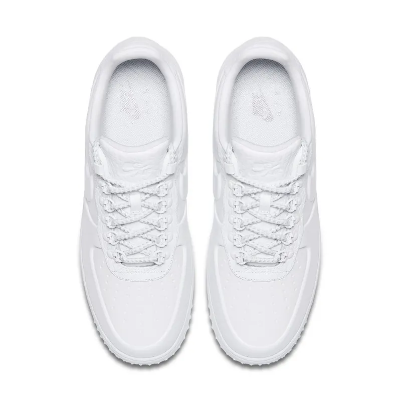 Nike  Lunar Force 1 Duckboot Low Winter White White/White-White (AA1124-100)