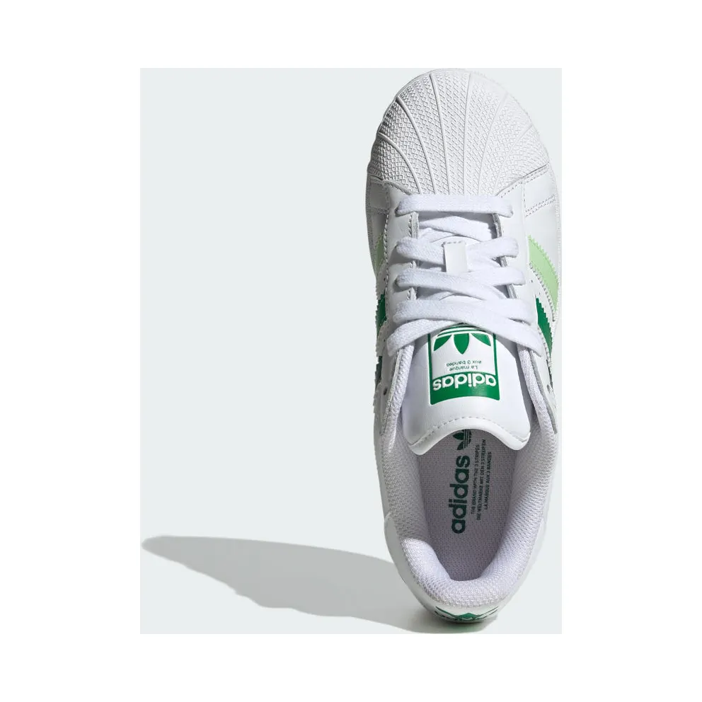 adidas Superstar XLG Cloud White / Collegiate Green / Green (IF9121)